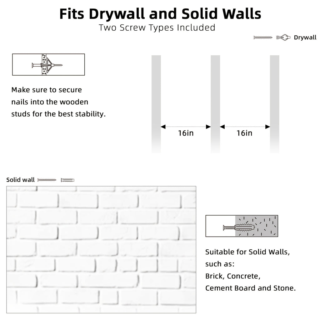 MEOWOOU 3 in 1 Cat Wall Furniture Set, 3 Pack Climbing Shelves Set, Cats Hammock