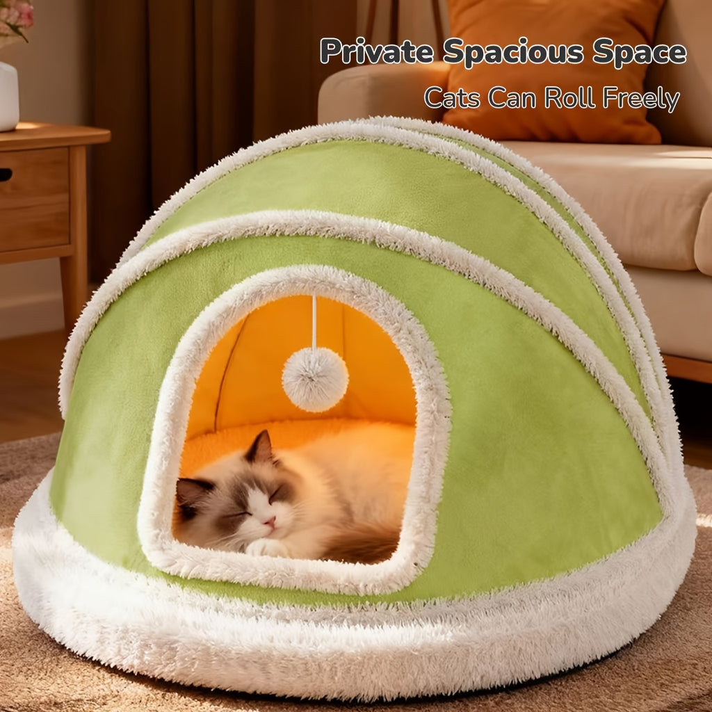 Cat Bed, Cat House, Pet Bed, Soft and Comfortable, Non-shedding