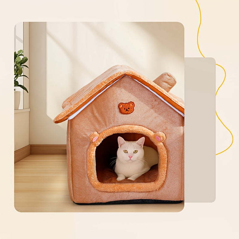 Warm Winter Cat House & Dog House