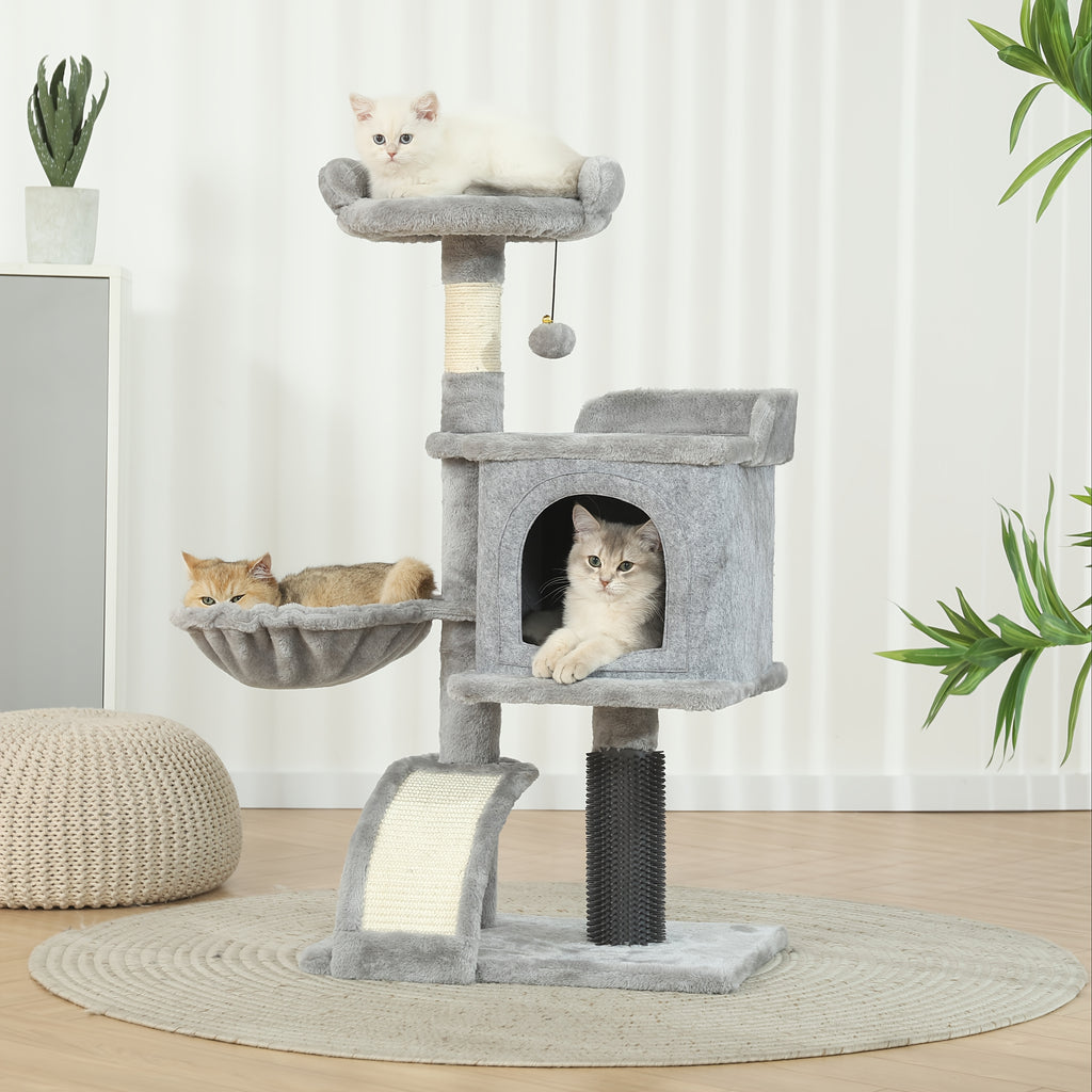 Tree Cat Climbing Shelf Valentine's Day Gifts Multi-Level Cat Litter Box