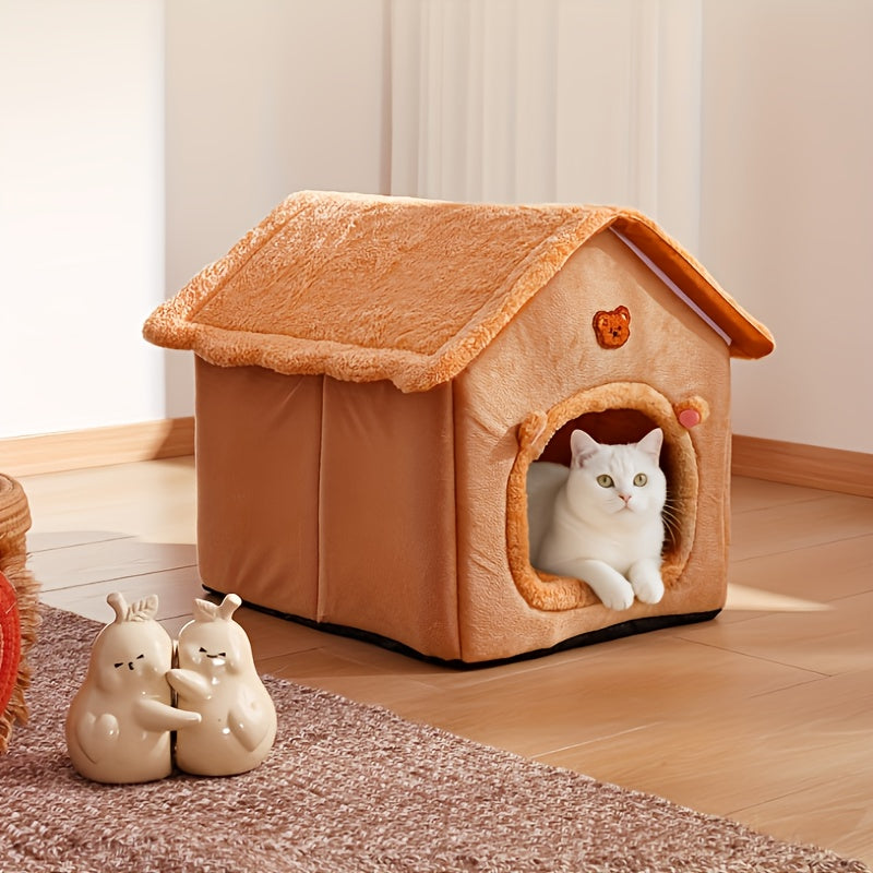 Warm Winter Cat House & Dog House