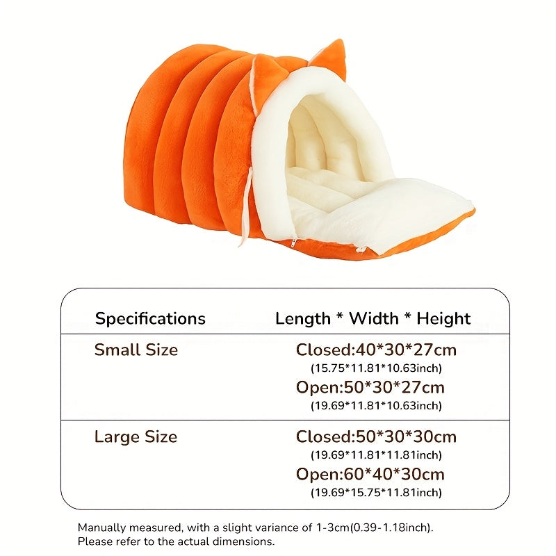 1pc Removable and Washable for cat House | Semi-Enclosed