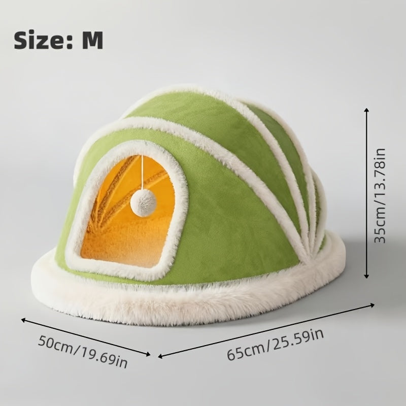 Cat Bed, Cat House, Pet Bed, Soft and Comfortable, Non-shedding