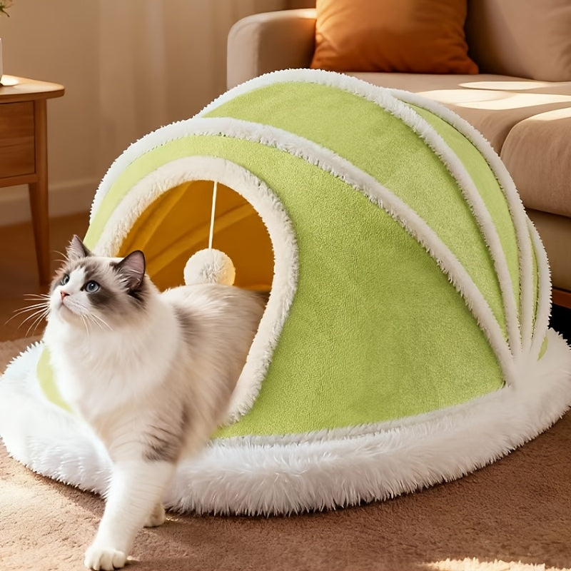 Cat Bed, Cat House, Pet Bed, Soft and Comfortable, Non-shedding