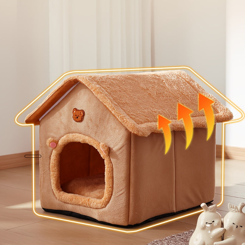 Warm Winter Cat House & Dog House