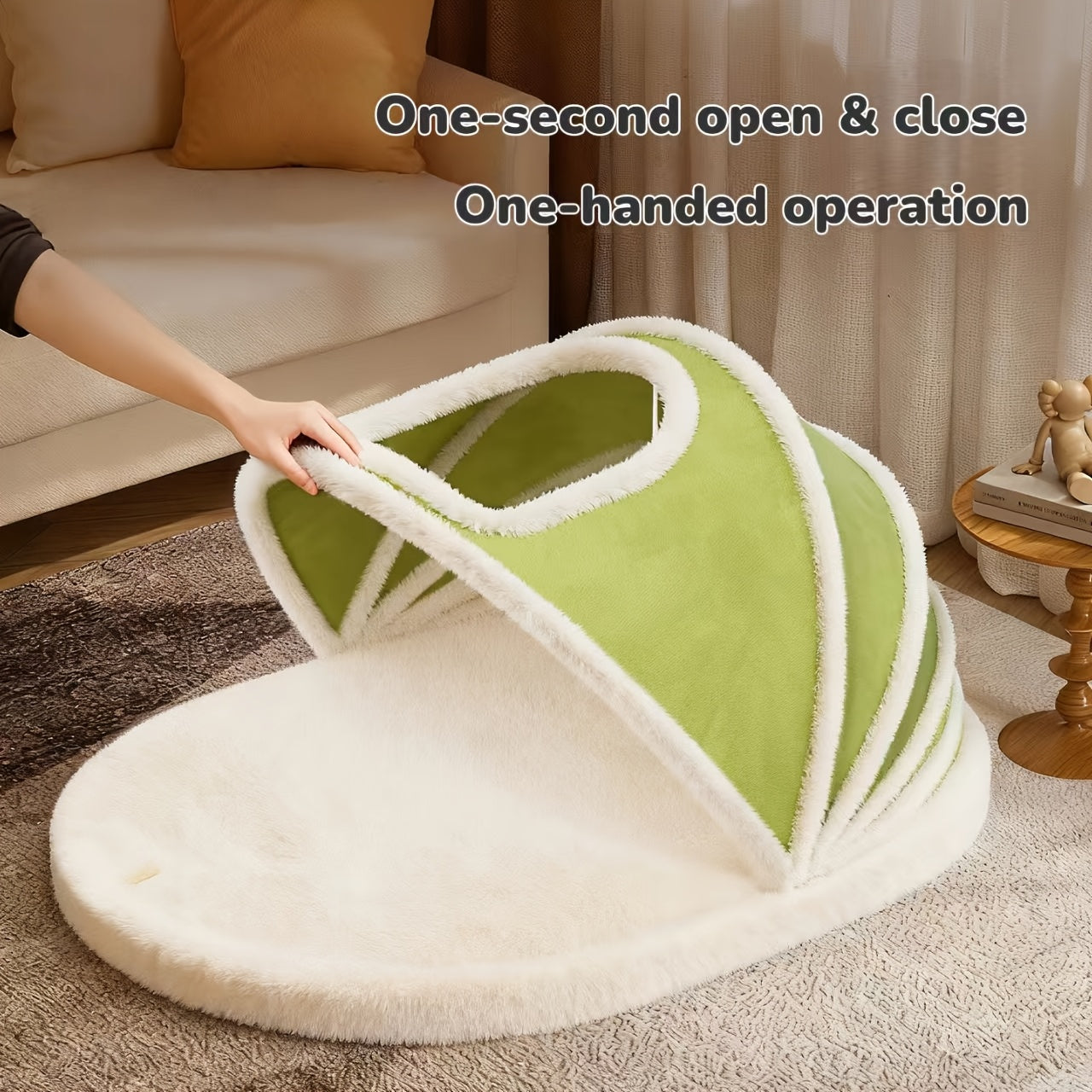 Cat Bed, Cat House, Pet Bed, Soft and Comfortable, Non-shedding