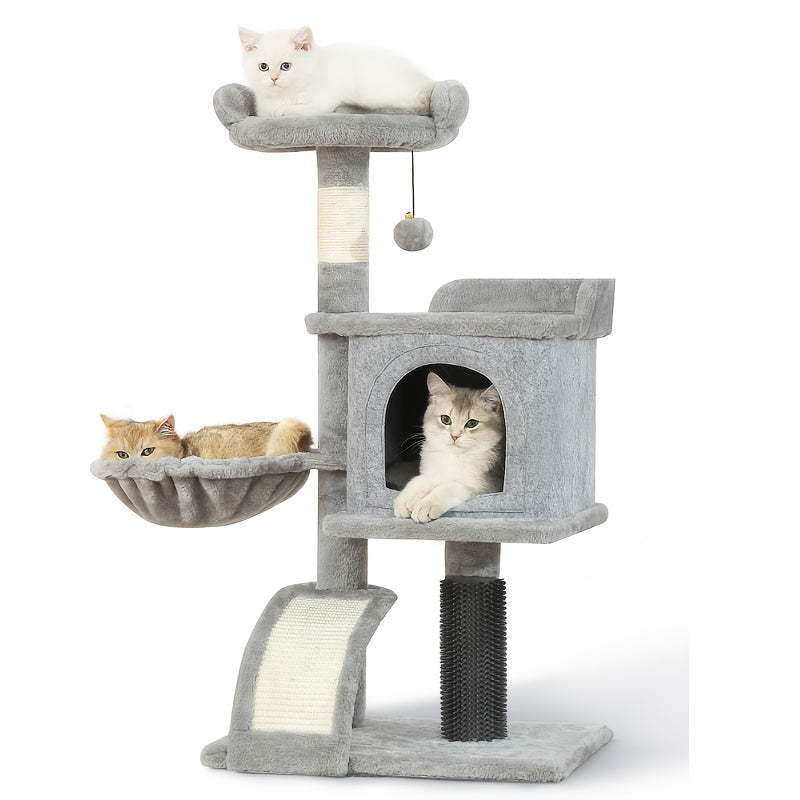 Tree Cat Climbing Shelf Valentine's Day Gifts Multi-Level Cat Litter Box
