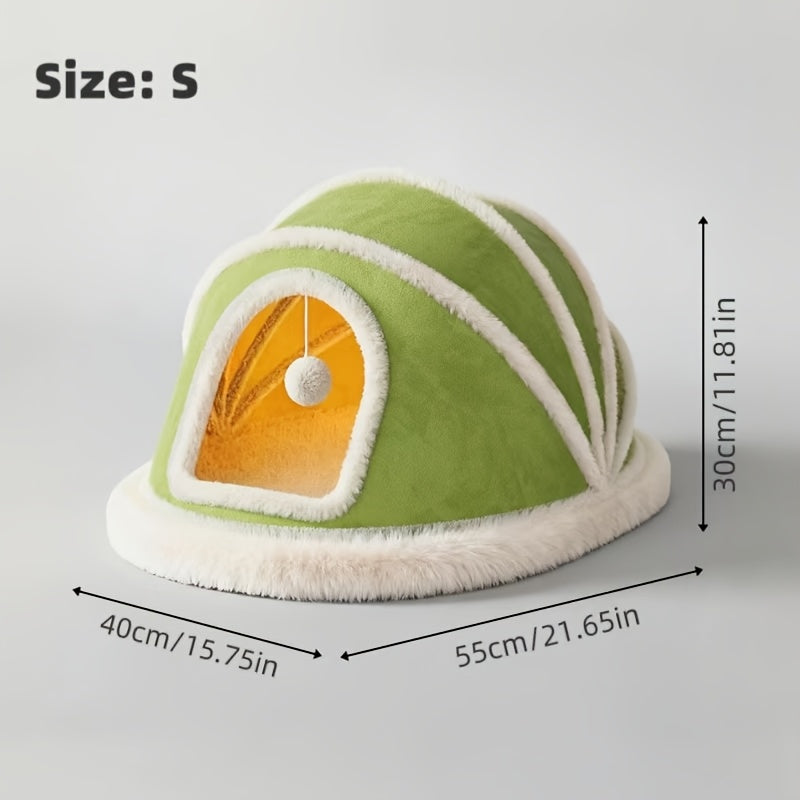 Cat Bed, Cat House, Pet Bed, Soft and Comfortable, Non-shedding