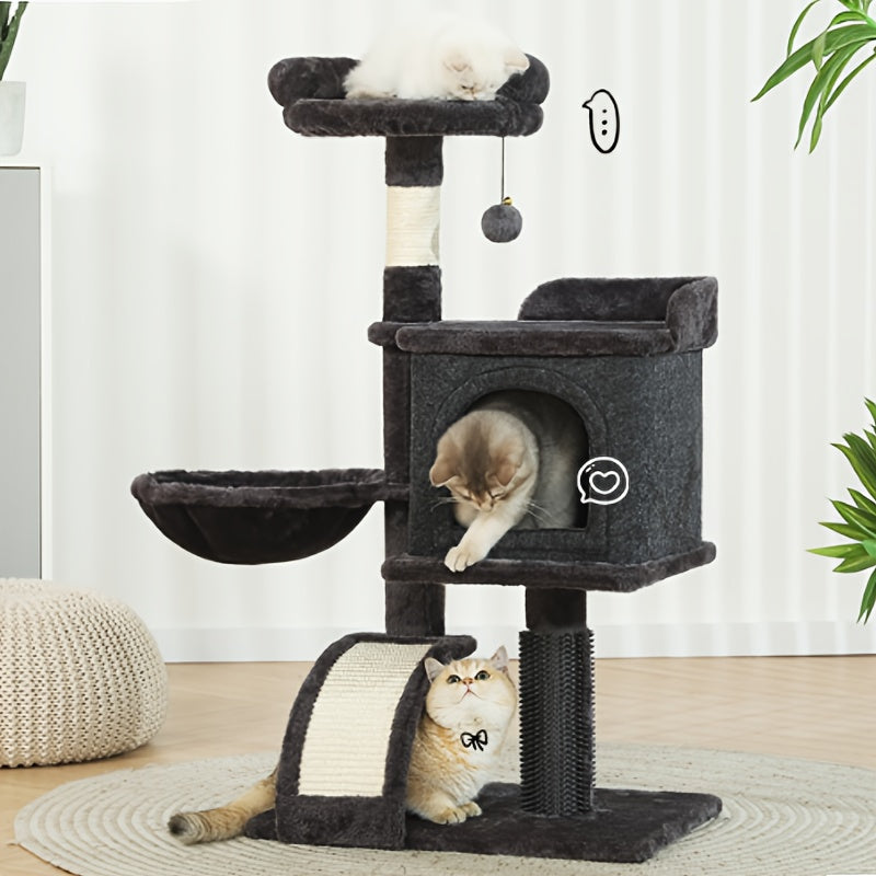 Tree Cat Climbing Shelf Valentine's Day Gifts Multi-Level Cat Litter Box