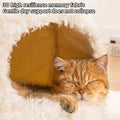 Cozy Cat Cave Bed with Privacy Cover, Winter Warm Dog House for Indoor Use