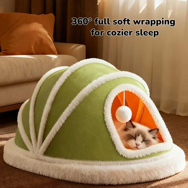 Cat Bed, Cat House, Pet Bed, Soft and Comfortable, Non-shedding