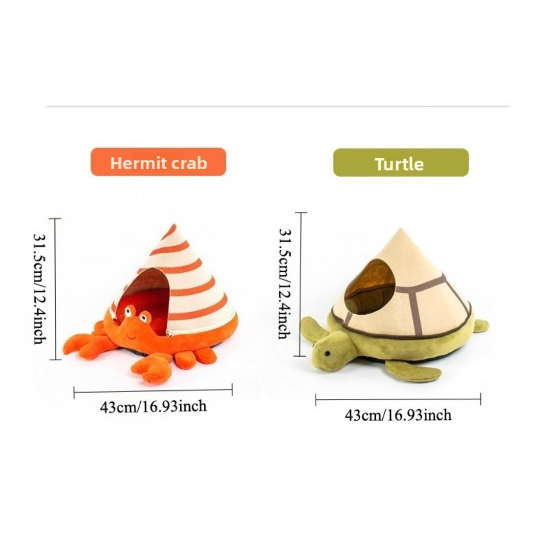 All-season Enclosed Windproof Cat House, Detachable Cat and Dog Bed